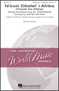 N'kosi Sikelel I Afrika SATB choral sheet music cover